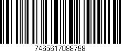 Código de barras (EAN, GTIN, SKU, ISBN): '7465617088798'