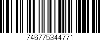 Código de barras (EAN, GTIN, SKU, ISBN): '746775344771'