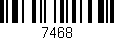 Código de barras (EAN, GTIN, SKU, ISBN): '7468'