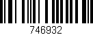 Código de barras (EAN, GTIN, SKU, ISBN): '746932'