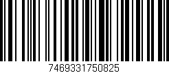 Código de barras (EAN, GTIN, SKU, ISBN): '7469331750825'