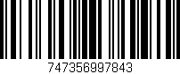 Código de barras (EAN, GTIN, SKU, ISBN): '747356997843'