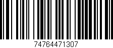 Código de barras (EAN, GTIN, SKU, ISBN): '74764471307'