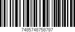 Código de barras (EAN, GTIN, SKU, ISBN): '7485748758797'