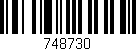 Código de barras (EAN, GTIN, SKU, ISBN): '748730'