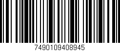 Código de barras (EAN, GTIN, SKU, ISBN): '7490109408945'