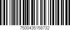 Código de barras (EAN, GTIN, SKU, ISBN): '7500435158732'