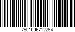 Código de barras (EAN, GTIN, SKU, ISBN): '7501006712254'