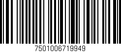 Código de barras (EAN, GTIN, SKU, ISBN): '7501006719949'