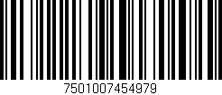 Código de barras (EAN, GTIN, SKU, ISBN): '7501007454979'