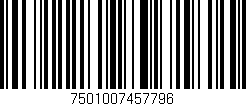 Código de barras (EAN, GTIN, SKU, ISBN): '7501007457796'