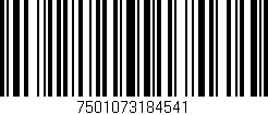 Código de barras (EAN, GTIN, SKU, ISBN): '7501073184541'