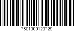 Código de barras (EAN, GTIN, SKU, ISBN): '7501080128729'