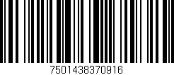 Código de barras (EAN, GTIN, SKU, ISBN): '7501438370916'