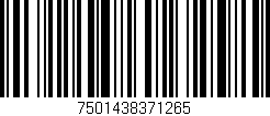 Código de barras (EAN, GTIN, SKU, ISBN): '7501438371265'