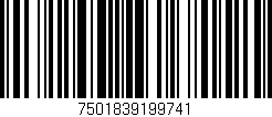 Código de barras (EAN, GTIN, SKU, ISBN): '7501839199741'