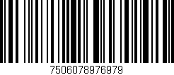 Código de barras (EAN, GTIN, SKU, ISBN): '7506078976979'