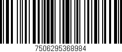 Código de barras (EAN, GTIN, SKU, ISBN): '7506295368984'
