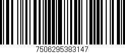 Código de barras (EAN, GTIN, SKU, ISBN): '7506295383147'