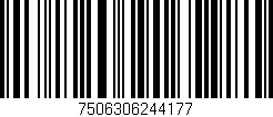 Código de barras (EAN, GTIN, SKU, ISBN): '7506306244177'