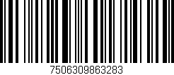 Código de barras (EAN, GTIN, SKU, ISBN): '7506309863283'
