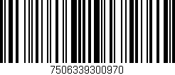 Código de barras (EAN, GTIN, SKU, ISBN): '7506339300970'