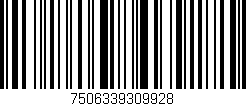 Código de barras (EAN, GTIN, SKU, ISBN): '7506339309928'