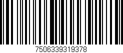 Código de barras (EAN, GTIN, SKU, ISBN): '7506339319378'