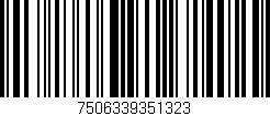 Código de barras (EAN, GTIN, SKU, ISBN): '7506339351323'