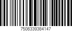 Código de barras (EAN, GTIN, SKU, ISBN): '7506339384147'