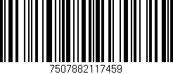 Código de barras (EAN, GTIN, SKU, ISBN): '7507882117459'