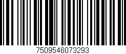 Código de barras (EAN, GTIN, SKU, ISBN): '7509546073293'