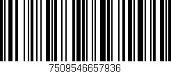 Código de barras (EAN, GTIN, SKU, ISBN): '7509546657936'