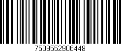 Código de barras (EAN, GTIN, SKU, ISBN): '7509552906448'