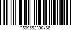 Código de barras (EAN, GTIN, SKU, ISBN): '7509552908466'