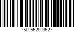 Código de barras (EAN, GTIN, SKU, ISBN): '7509552908527'