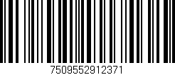 Código de barras (EAN, GTIN, SKU, ISBN): '7509552912371'