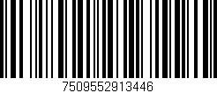 Código de barras (EAN, GTIN, SKU, ISBN): '7509552913446'