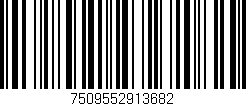 Código de barras (EAN, GTIN, SKU, ISBN): '7509552913682'