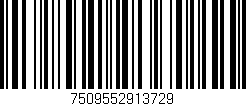 Código de barras (EAN, GTIN, SKU, ISBN): '7509552913729'