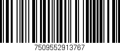 Código de barras (EAN, GTIN, SKU, ISBN): '7509552913767'