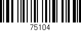 Código de barras (EAN, GTIN, SKU, ISBN): '75104'