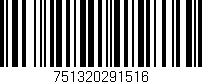 Código de barras (EAN, GTIN, SKU, ISBN): '751320291516'