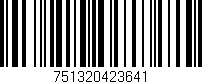Código de barras (EAN, GTIN, SKU, ISBN): '751320423641'