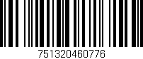 Código de barras (EAN, GTIN, SKU, ISBN): '751320460776'