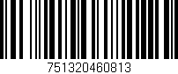 Código de barras (EAN, GTIN, SKU, ISBN): '751320460813'