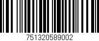 Código de barras (EAN, GTIN, SKU, ISBN): '751320589002'