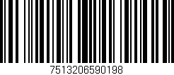 Código de barras (EAN, GTIN, SKU, ISBN): '7513206590198'