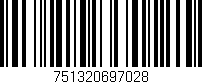 Código de barras (EAN, GTIN, SKU, ISBN): '751320697028'