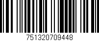 Código de barras (EAN, GTIN, SKU, ISBN): '751320709448'